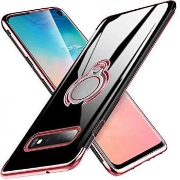 Fulidy Coque S10/S10+ en Gel Slim Fit avec Protection 360° & Support