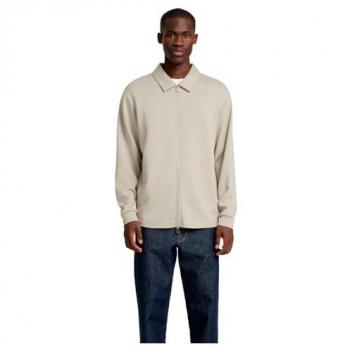 Emanuel Felpa Zip in Cashmere 2XL