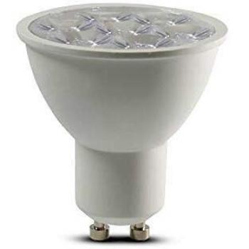 Lampadina LED GU10 6W 3000K 500LM 10°
