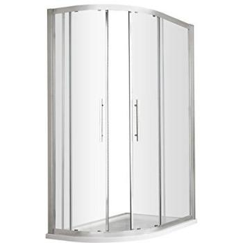 Hudson Reed Apex Double Door Quadrant Shower Enclosure – 900 × 800 mm, 8 mm Glass & Aluminium Frame