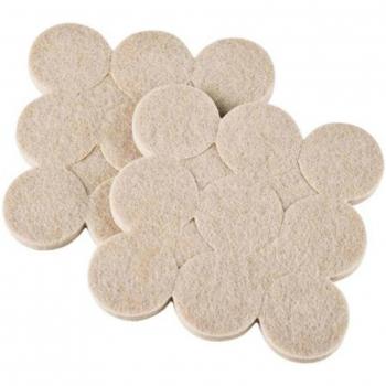 Gorros de fieltro para patas de silla, 18 Uds