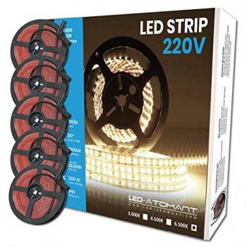 Rollo LED 5m con Corte Preciso 10 cm – 60 W, 120 LED/m, IP65