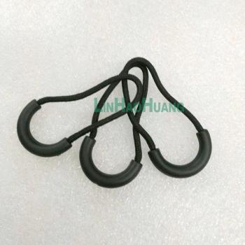 100pcs Slip-Resistant Grey Plastic Zipper Pullers
