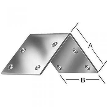 Équerre Grande Angle Inox 40x40x40mm
