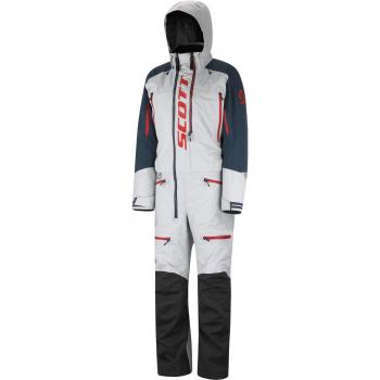 Tuta Monopezzo Motoslitta Scott Dryo Shell Grigio Blu Taglia 2XL