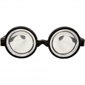 My Other Me Black Round Glasses Transparent