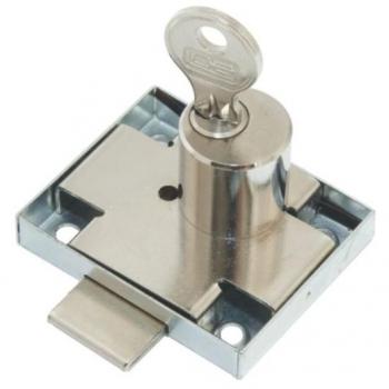 Serrure ZMB-2 Droite en Fini Nickel