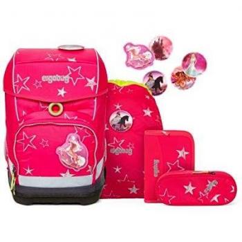 Ergobag CUBO LIGHT Schulrucksackset CinBärella, 5-teilig