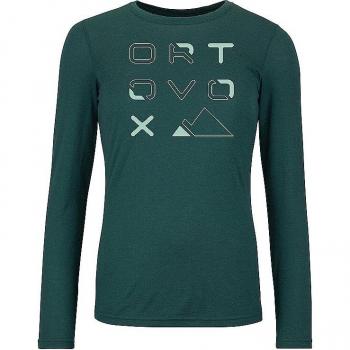 Ortovox 185 Merino Brand Outline T-shirt Donna