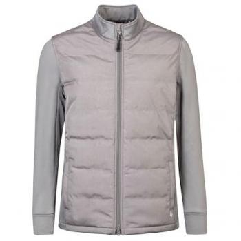 Heat Holders Women’s Fleece‑Lined Waterproof Hybrid Jacket – Grey, XL