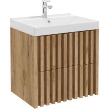 Mobile Lavabo Delano 60x46 Rovere Opaco – Swiss Aqua