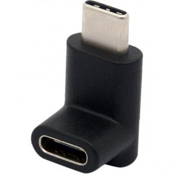USB-C Male to Female 90 Degree Adapter, Upward and Downward Angled