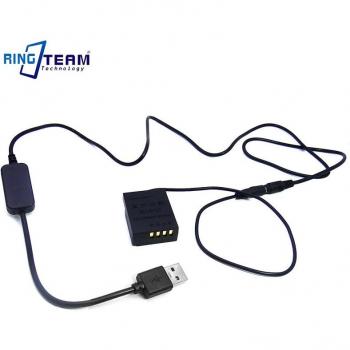 USB Cable + NP-W126 CP-W126 DC Coupler for Fujifilm Cameras