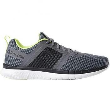 Reebok Herren Pt Prime Runner Fc Laufschuhe, Cold Grey/Neon Lime, 44 EU