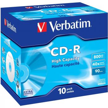Verbatim CD-R 10-Pack 800MB 40x in EP Case