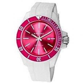 Radiant Men's Rose and White Analog Watch RA166607