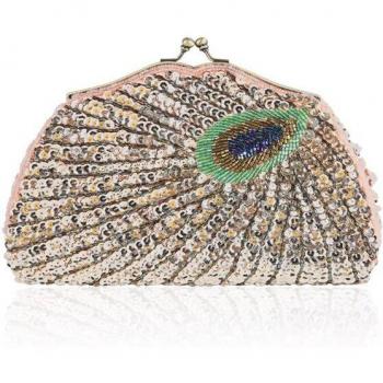 Bolso de hombro brillante para ocasiones especiales