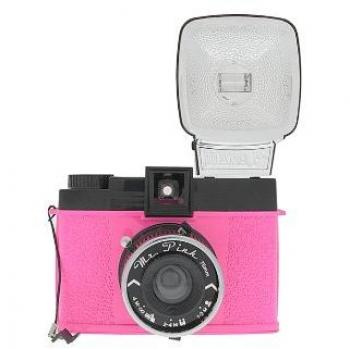 Appareil photo argentique Lomography Diana F+ Rose 120mm