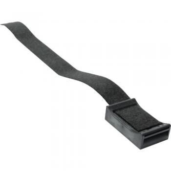 Elemento di fissaggio per fascette, base avvitabile, lato morbido e rigido, 20 mm