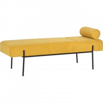 Nitesh Banqueta Moderno en Color Mostaza