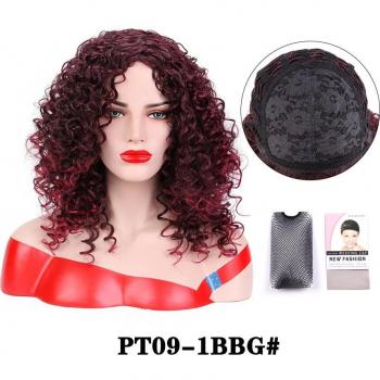 African Box Braid Wig with Bangs