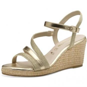 Tamaris Sandal Beige e Oro 28323‑940