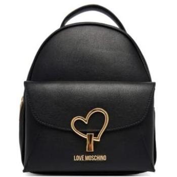 Polyethylene Heart‑Detail Love Moschino Backpack (1‑Size)