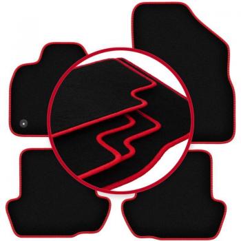 Tapis de protection CARLUX-RED pour Citroën DS5 berline (2011-2018)
