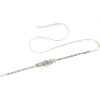 Ceinture Ruban Élégant pour Robe de Mariée