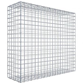 Gabion ProShield 100 x 90 x 30 cm – mailles 5 cm × 5 cm, anneau en C (Made in Germany)