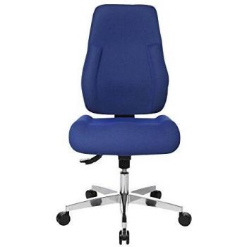 Topstar Point 91 Blue Office Chair, No Armrests
