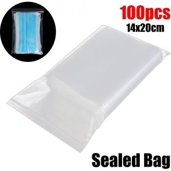 Thick Clear Zipper Storage Bags
