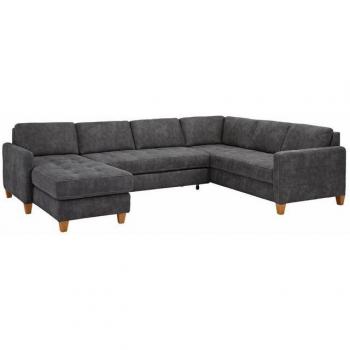 Wohnlandschaft Earl U-Form, wahlweise mit Schlaffunktion
