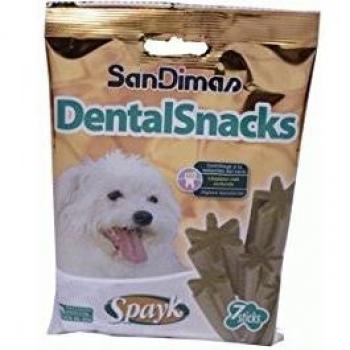 Golosina dental snacks 7 barras 110g