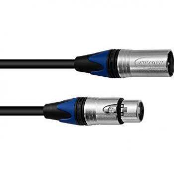 PSSO XLR Kabel COL 3pol 5m sw Neutrik