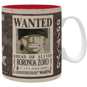 Tasse One Piece : Zoro Wanted, 460 ml