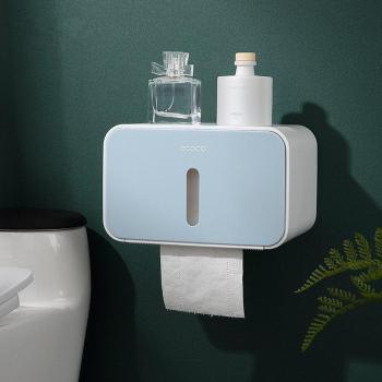 Plastic Toiletpapierhouder met Opbergfunctie