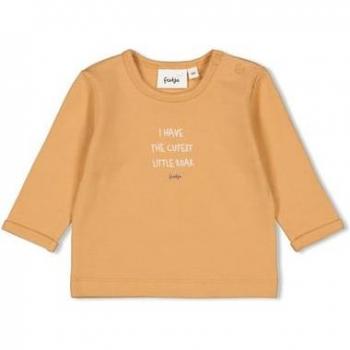 Feetje Langarmshirt Tiny Roar Braun