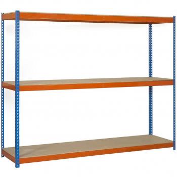 SIMONRACK Kit Simonforte 2409-3 Chipboard Azul/naranja/mader