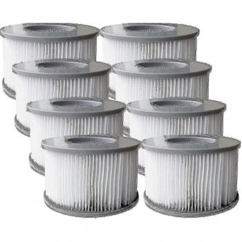 Pack 8 Filtros de Agua – Piscina Hinchable MSPA