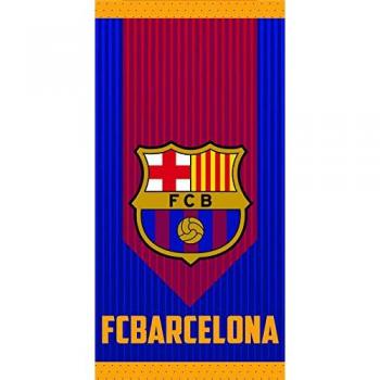 TOALLA FC BARCELONA MICROFIBRA PLAYA BAÑO DUCHA LICENCIA FCB CULE CLUB FUTBOL