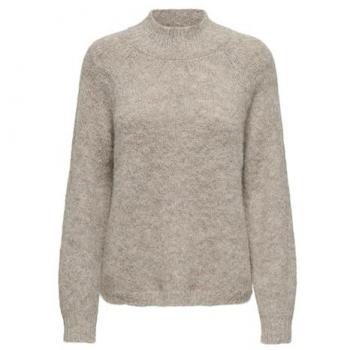 JDY Strickpullover für Damen in Melange Grau
