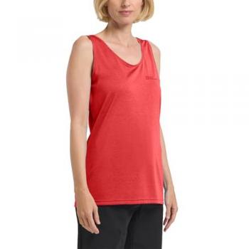 Jack Wolfskin Crosstrail Camiseta Sin Mangas Rosa Salmón Mujer S