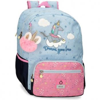 Enso Junior Vision 19L Backpack – Unisex, Blue/Pink/Multicolor