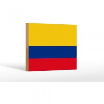 Kolumbien Flagge – Wandschmuck 18 × 12 cm