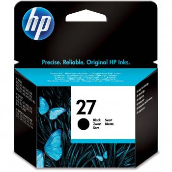 Cartouche d'Encre Noir Authentique HP 27