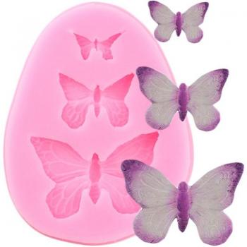 Fondant Schmetterling Silikonform für kreative Kuchendekoration