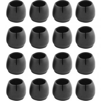 Protector de Suelo Madera: 16 Uds de Silicona