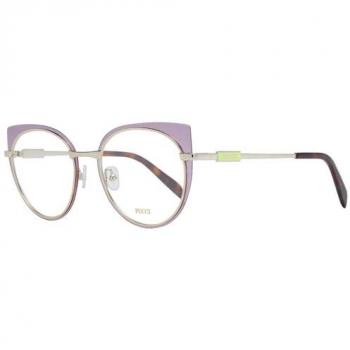 Pucci Women's Round Purple Metal Frames
