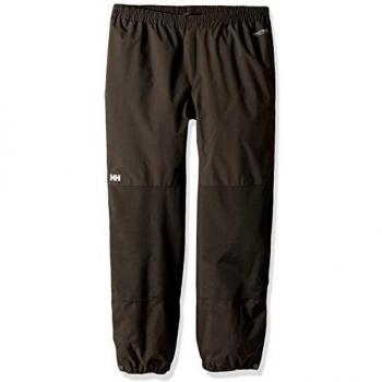 Helly Hansen Kid's Shelter Trousers for Outdoors in Black (Size 5)